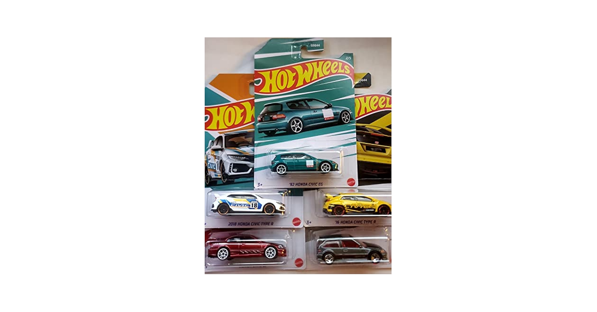 Hot Wheels HONDA CIVIC ANNIVERSARY 10台 Hot Wheels Auto Motive Assort Honda Civic Anniversary (Set